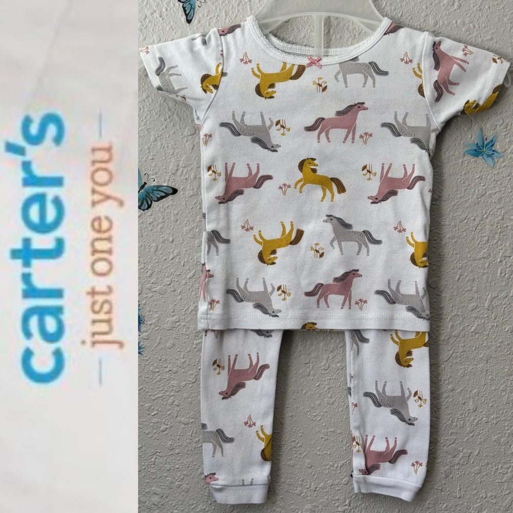 ⭐️2pc. Horse Pj’s Just One You by Carters